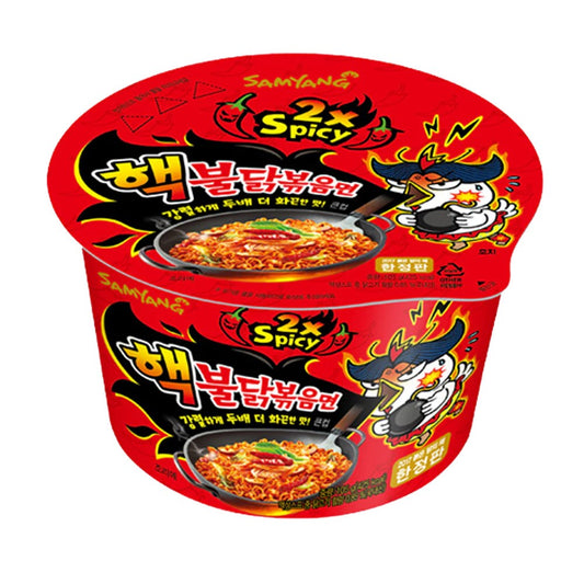 SAMYANG KOREAN INSTANT NOODLES CUP - DOUBLE SPICY CHICKEN