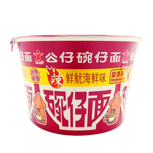 HONG KONG CUP RAMEN BIG BOWL NOODLES - SPICY SQUID SEAFOOD