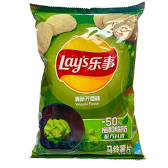 LAY'S 70G POTATO CHIPS - WASABI  FRESH MUSTARD