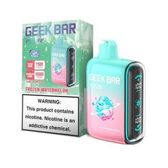 GEEK BAR PULSE 5% NIC 15000 PUFFS DISPOSABLE - FROZEN WATERMELON