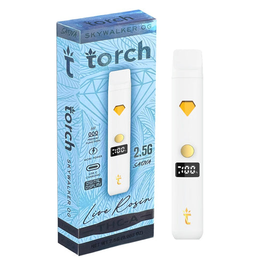 TORCH LIVE ROSIN THCA 2.5G SATIVA - SKYWALKER OG