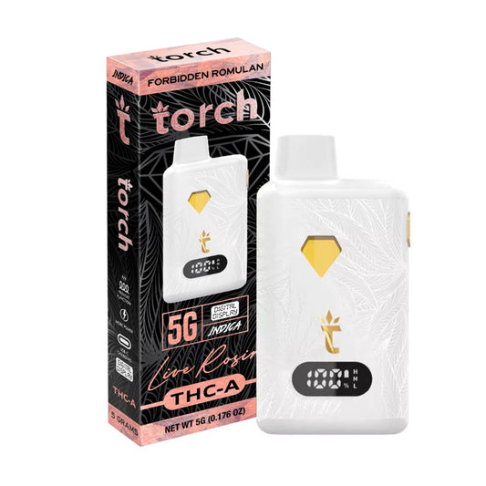 TORCH LIVE ROSIN THCA 5G INDICA - FORBIDDEN ROMULAN