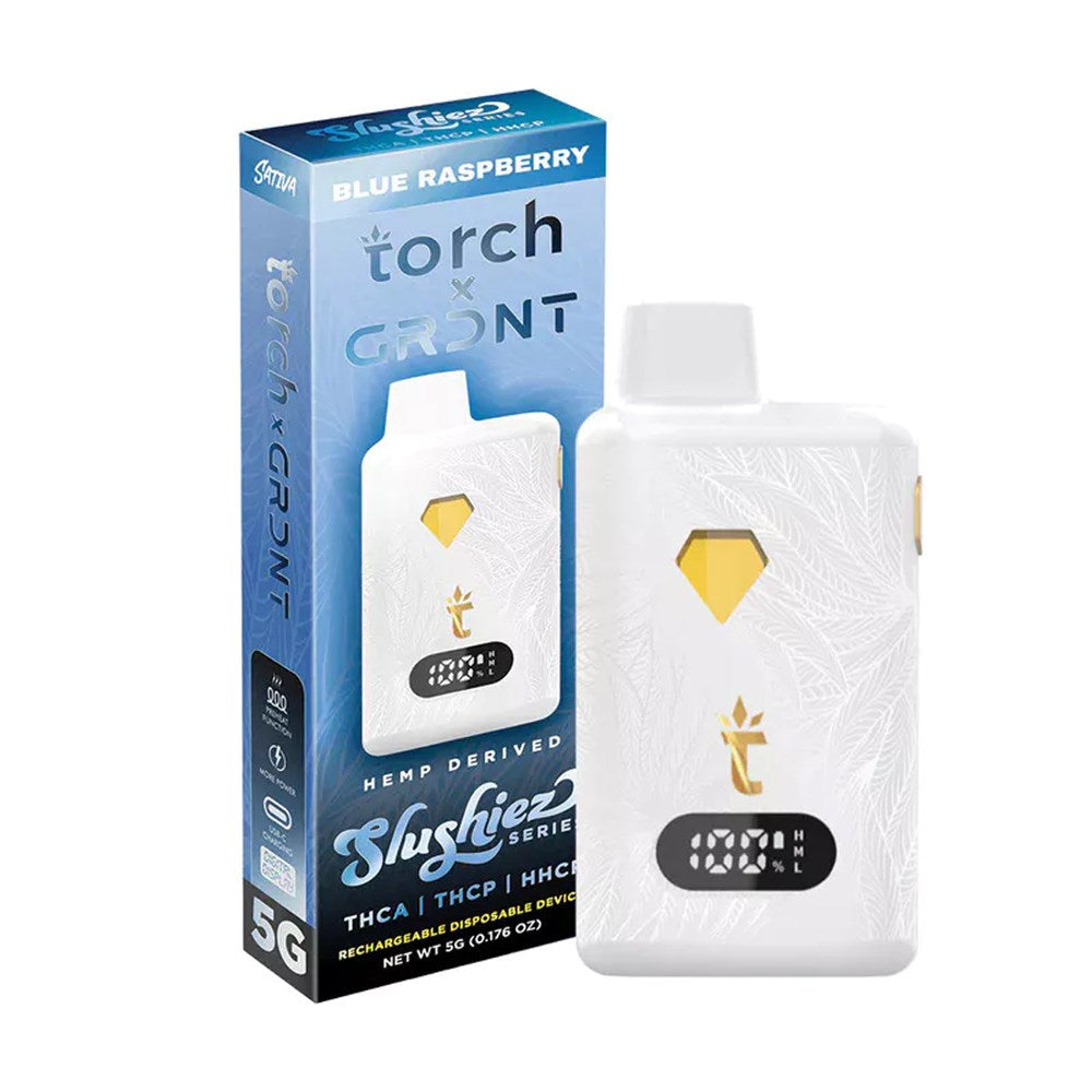 TORCHxGRDNT THCA/P/HHCP 5G DISPOSABLE - BLUE RASPBERRY