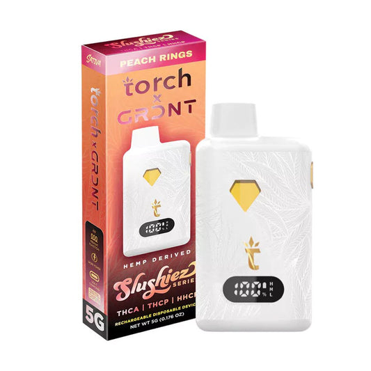 TORCHxGRDNT THCA/P/HHCP 5G DISPOSABLE - PEACH RINGS