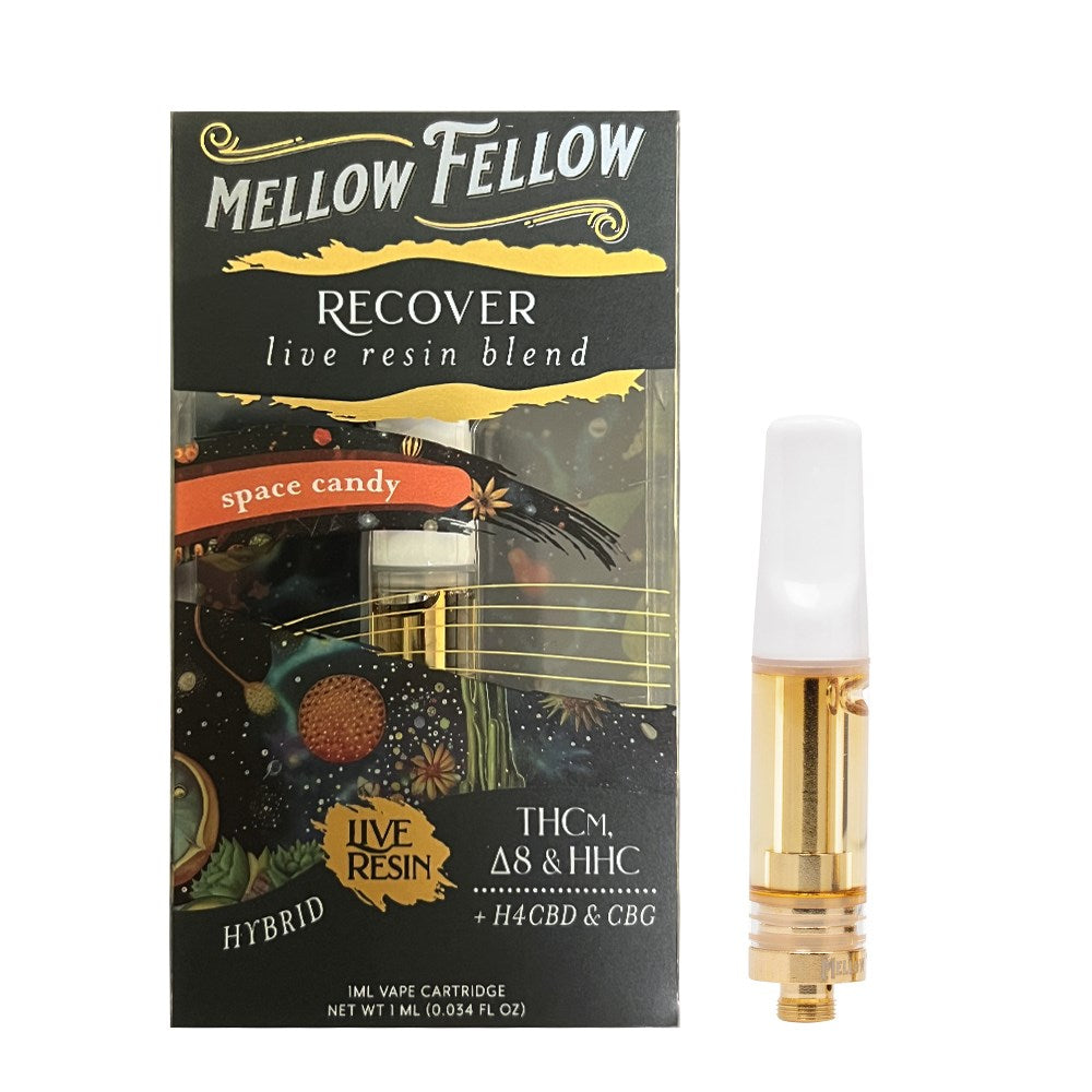 MELLOW FELLOW LIVE RESIN RECOVER BLEND 1ML CARTRIDGE - SPACE CANDY