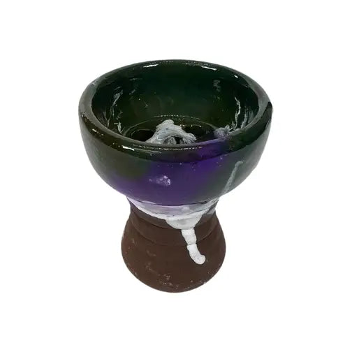 SHARAWY MIXED HOOKAH BOWLS - Green purple