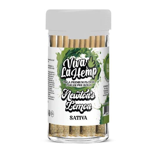 VIVA LA HEMP THCA 2G SNOW CONES SATIVA - NEWTON'S LEMON