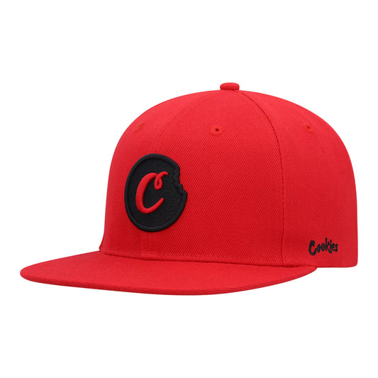 COOKIES C BITE TWILL SNAPBACK CAP - ASSORTED - Red