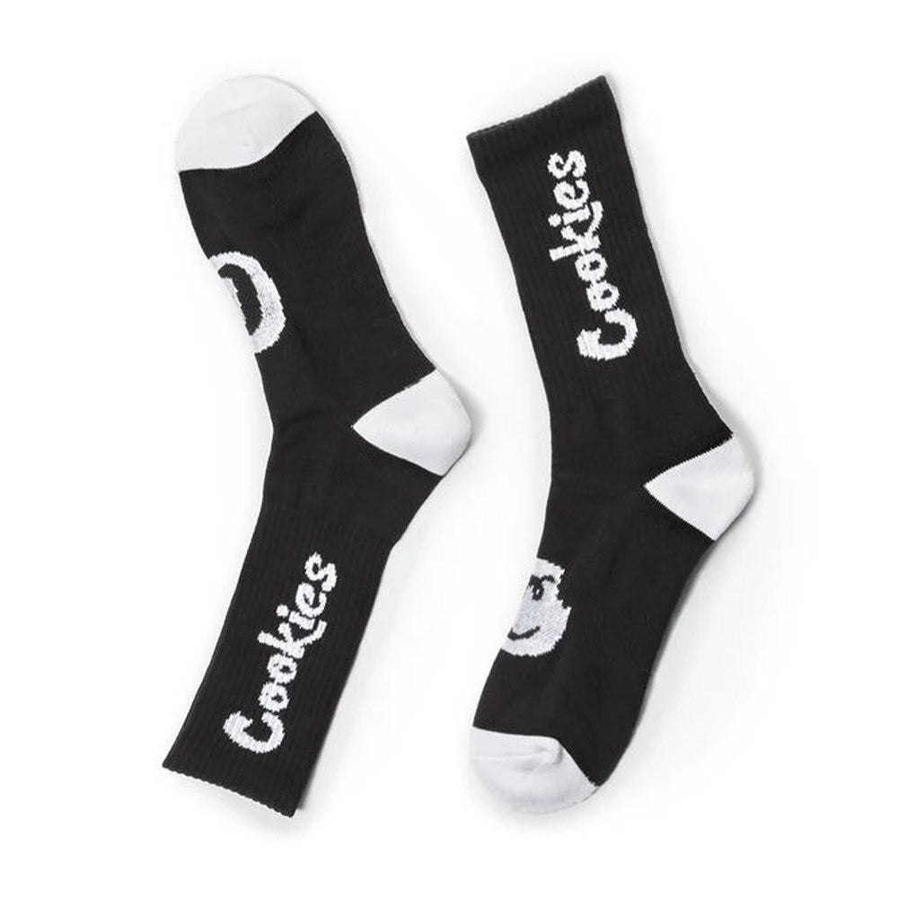 COOKIES ORIGINAL MINT COOKIES SOCKS - BLACK /WHITE