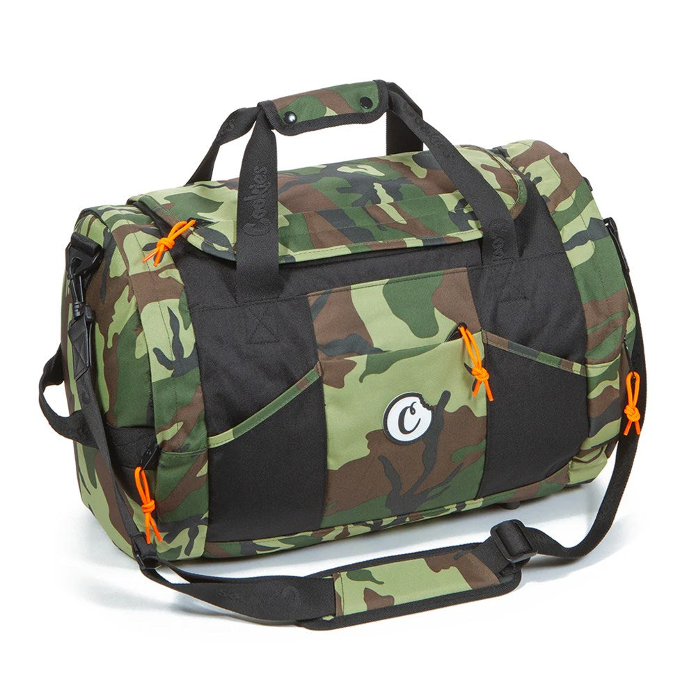 COOKIES CYCLONE SMELL PROOF  DUFFLE BAG - CAMO