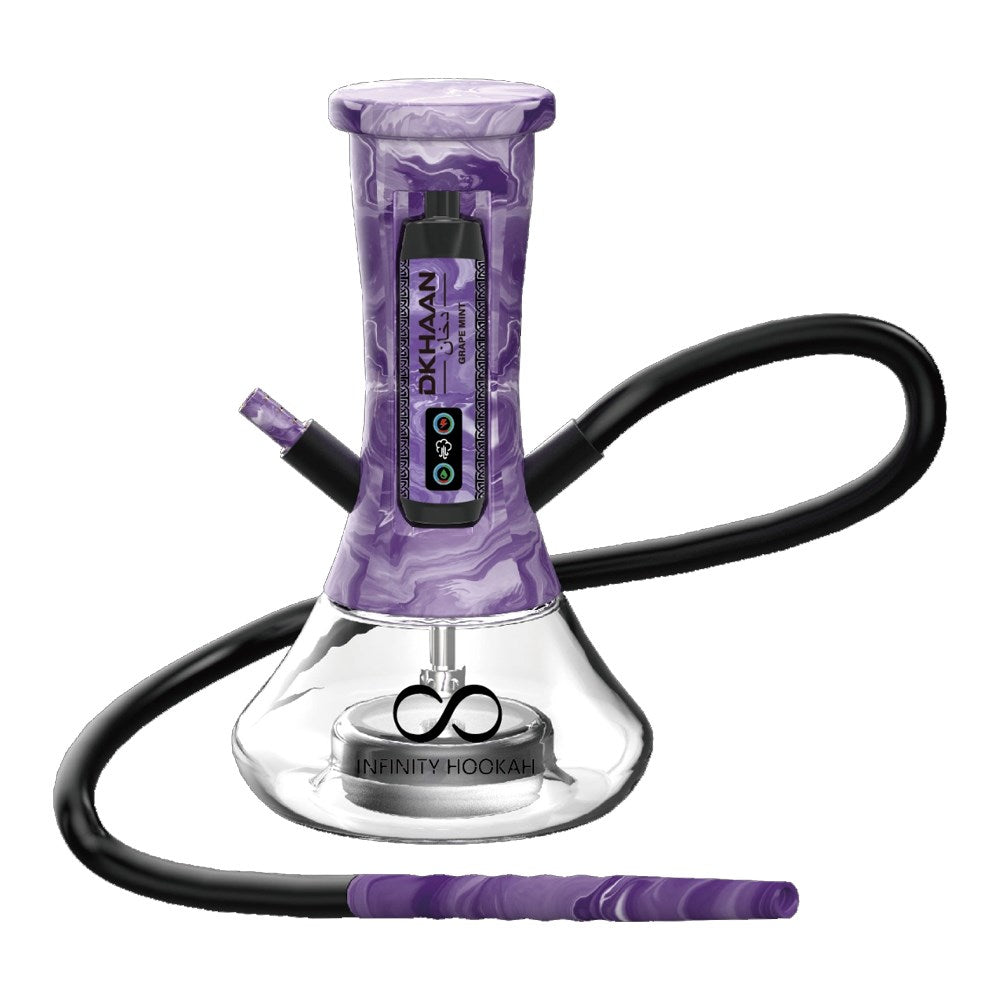 INFINITY PORTABLE HOOKAH KIT - PURPLE