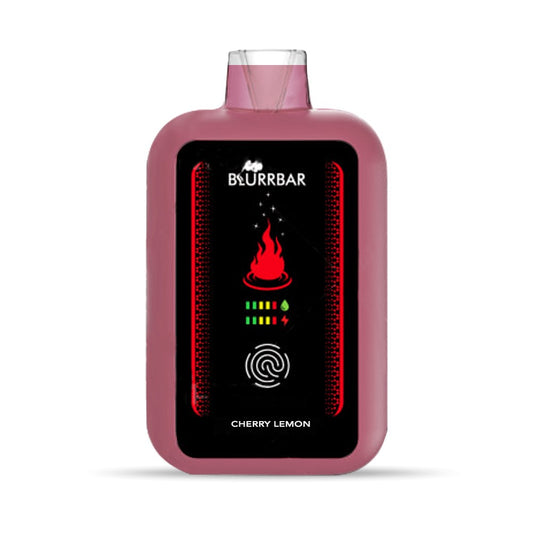 BLURRBAR 5% NIC 18000PUFFS DISPOSABLE - CHERRY LEMON