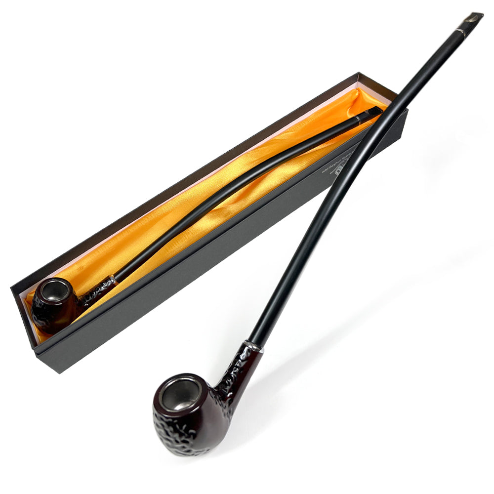 CLICKIT LONG WOODEN PIPE - Design 1