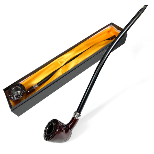CLICKIT LONG WOODEN PIPE - Design 2