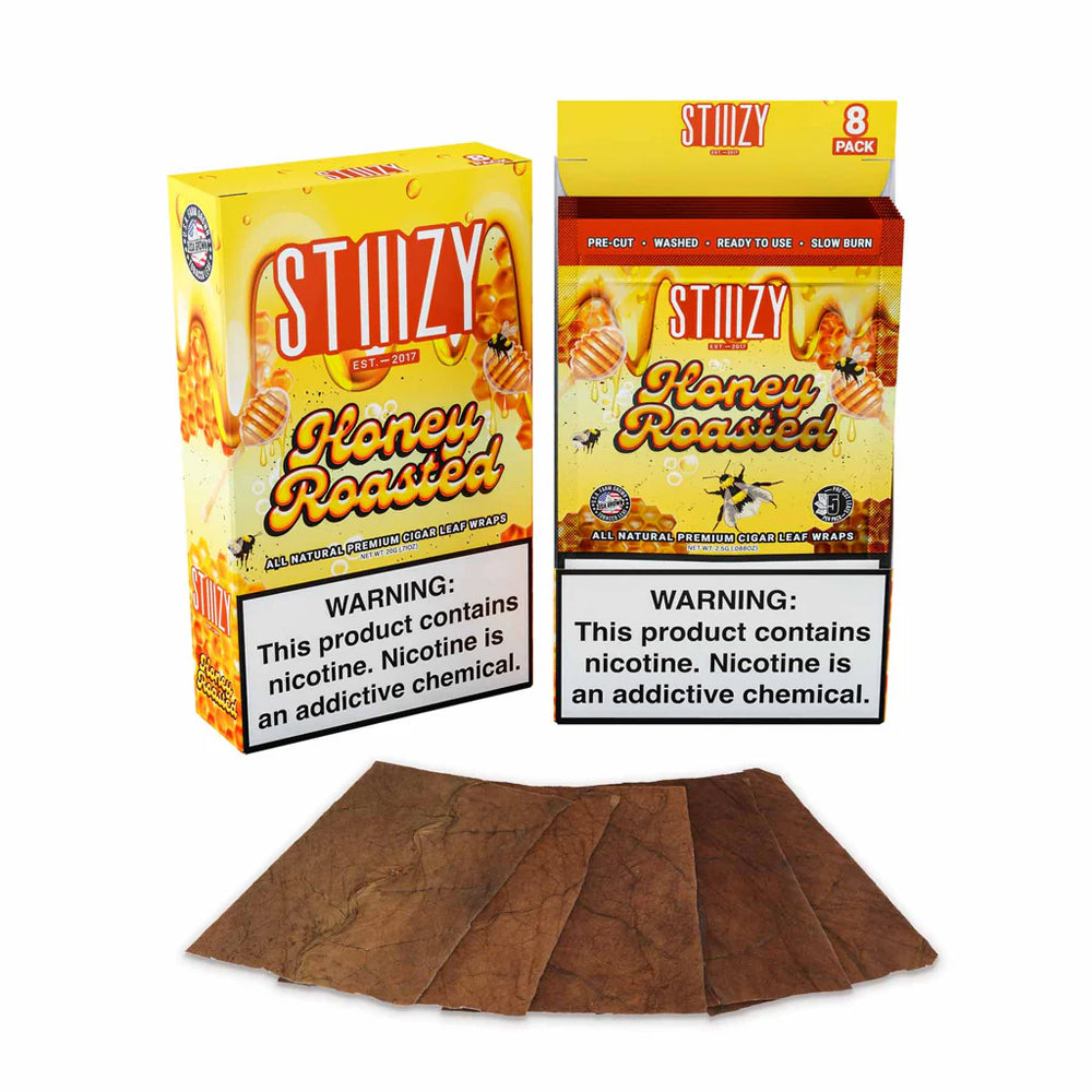 STIIIZY CIG LEAF WRAPS - HONEY ROASTED
