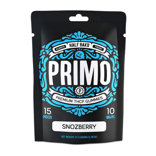 HALF BAK'D PRIMO THCP 150MG GUMMIES - SNOZBERRY