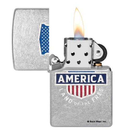 ZIPPO 207 BUCK WEAR 1779 AMERICA DESIGN LIGHTER