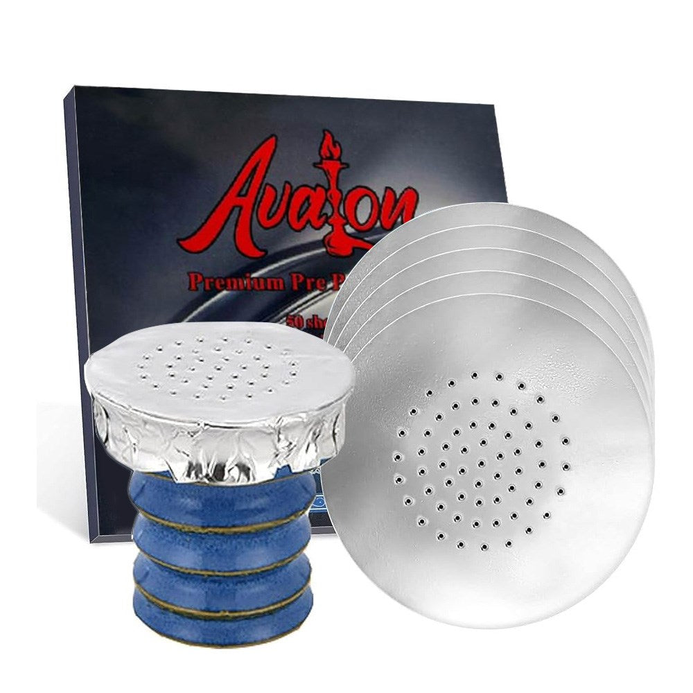 AVALON HOOKAH HEAD FOIL PRE POKED