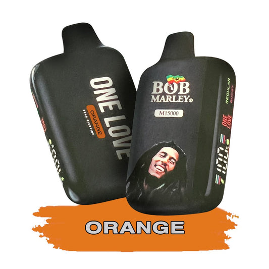 BOB MARLEY 0%NIC 15000 PUFFS DISPOSABLE - ORANGE