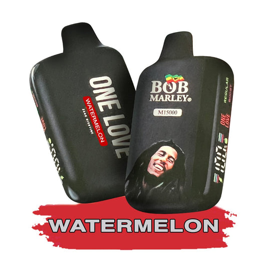 BOB MARLEY 0%NIC 15000 PUFFS DISPOSABLE - WATERMELON
