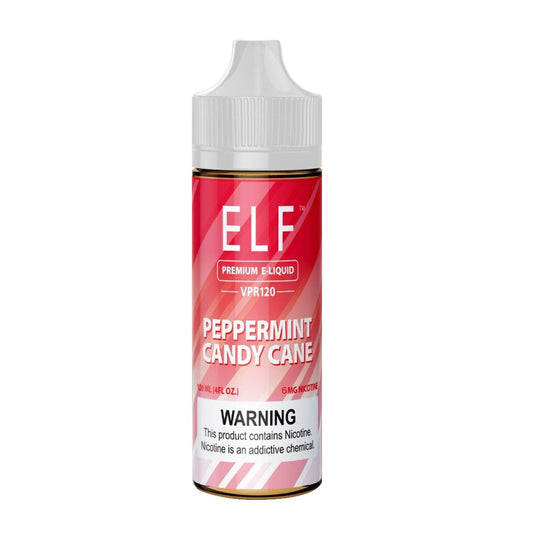 ELF VPR 120ML JUICE 6MG - PEPPERMINT CANDY CANE