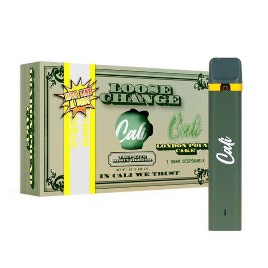 CALI LOOSE CHANGE 1G DISPOSABLE HYBRID - LONDON POUND CAKE