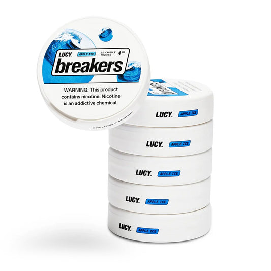 LUCY BREAKERS NICOTINE 4MG POUCHES - APPLE ICE