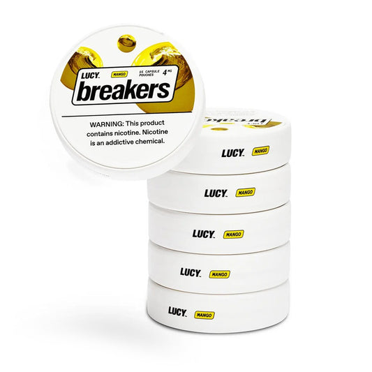 LUCY BREAKERS NICOTINE 4MG POUCHES - MANGO