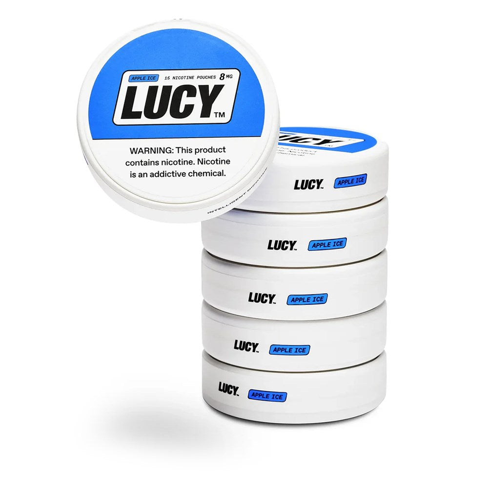 LUCY NICOTINE 8MG POUCHES - APPLE ICE