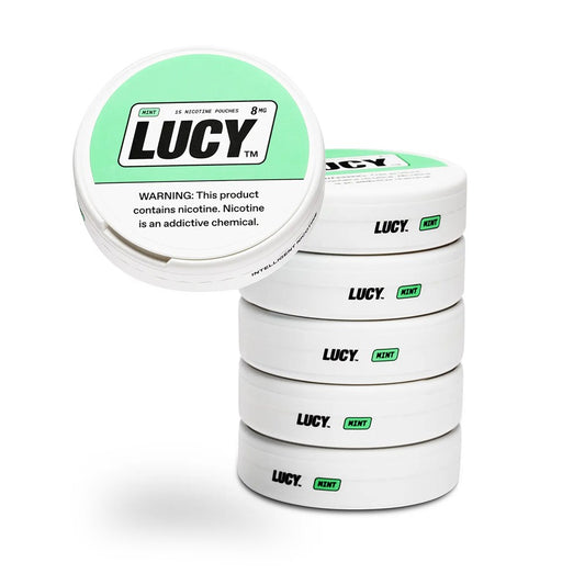 LUCY NICOTINE 8MG POUCHES - MINT