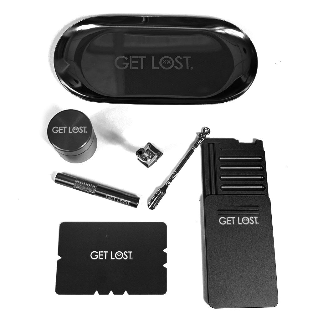 GET LOST PREMIUM SNUFF SET - BLACK