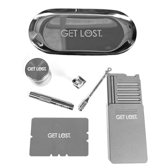 GET LOST PREMIUM SNUFF SET - SILVER