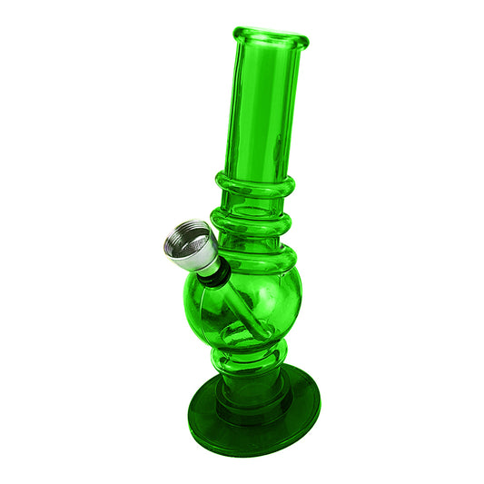 MINI GLASS HOOKAH - ASSORTED - Green