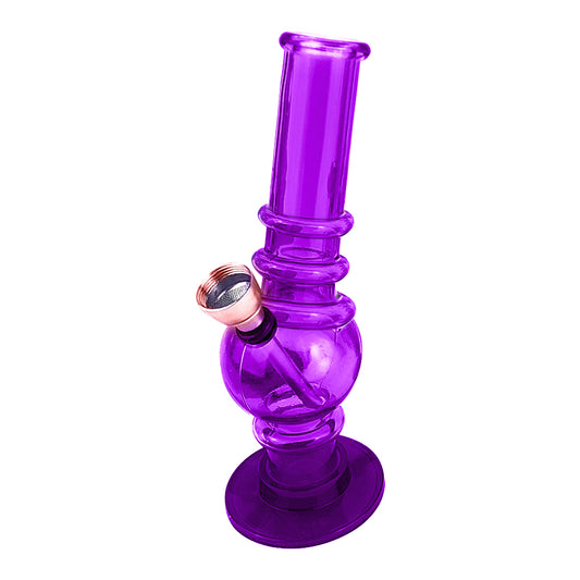 MINI GLASS HOOKAH - ASSORTED - Purple