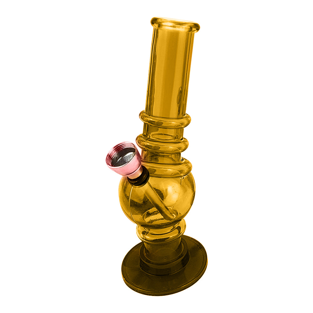 MINI GLASS HOOKAH - ASSORTED - Yellow