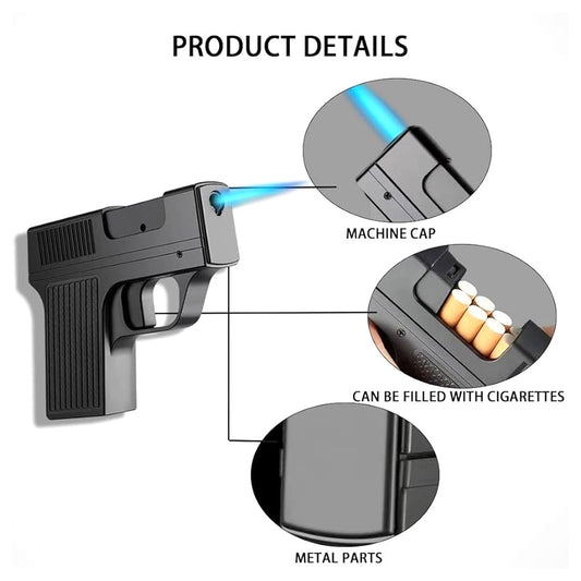 FOCUS GUN LIGHTER - BLACK