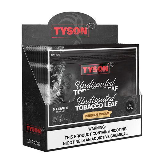 TYSON 2.0 TOBACCO LEAF - RUSSIAN CREAM