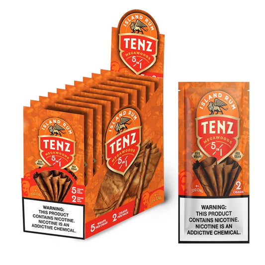 ZZ TENZ 2CTS WRAPS - ISLAND RUM