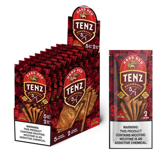 ZZ TENZ 2CTS WRAPS - HARD RED