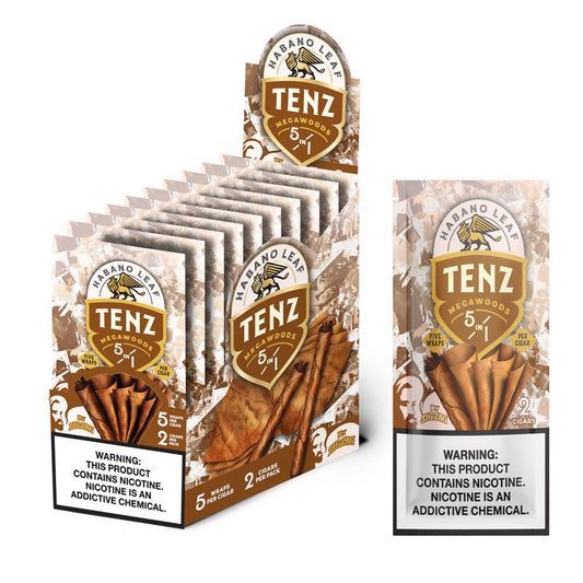 ZZ TENZ 2CTS WRAPS - HABANO LEAF