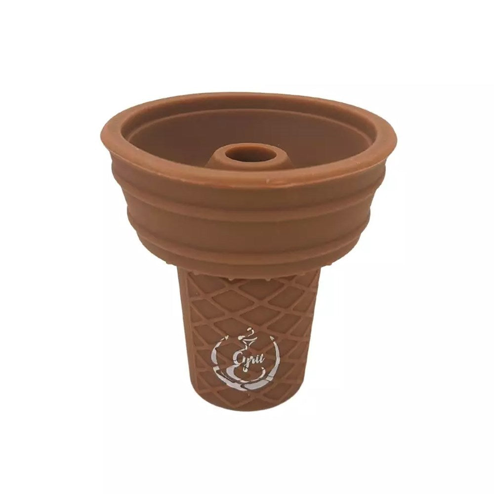CYRIL SILICONE CORNETTO BOWL - BROWN