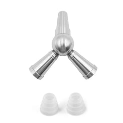 CYRIL MULTI CONNECTOR FOR HOSE - SILVER