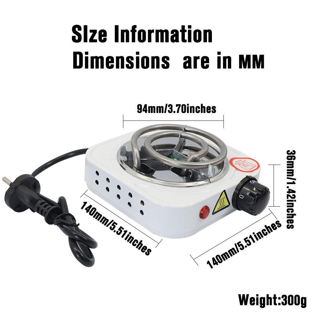 HOT PLATE 500W MINI CLASSIC CHARCOAL BURNER