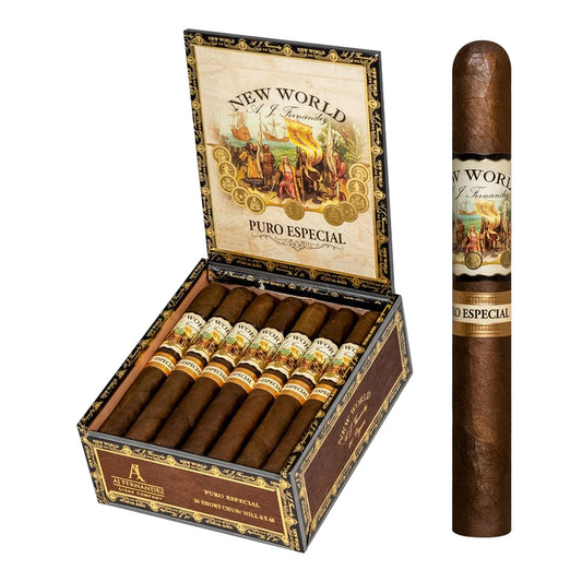 AJ NEW WORLD PURO SHORT CHURCHILL 6 x48 CIGARS