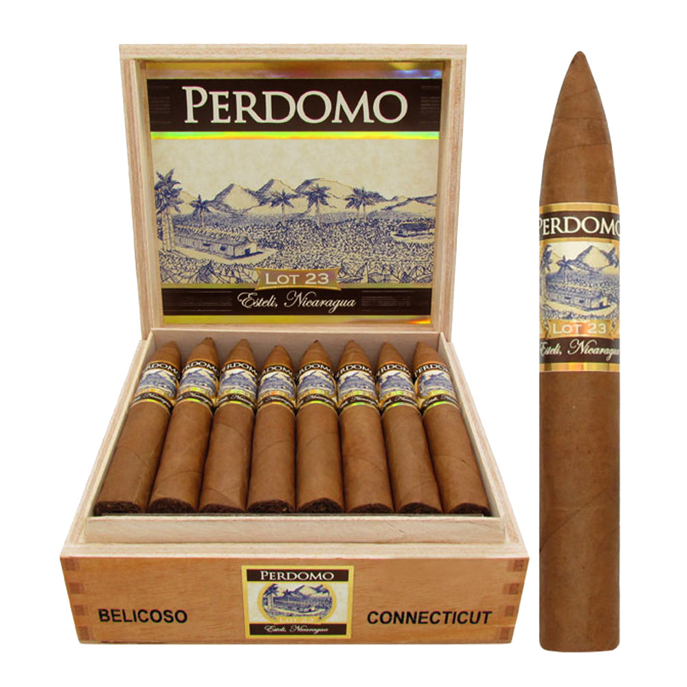 PERDOMO LOT 23 CT BELICOSO CIGARS