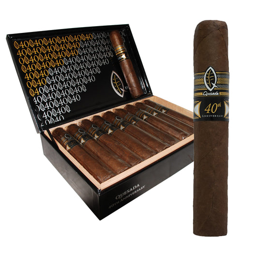 QUESADA 40TH ANNI. TORO REAL 6x65 CIGARS
