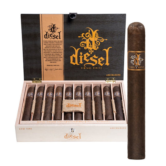 DIESEL VINTAGE SERIES 600 TORO MADURO 6x52 CIGARS