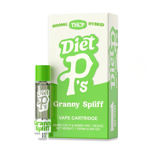 PERFECTLY PURE P'S THCP/HHC 1G CARTRIDGE - GRANNY SPLIFF