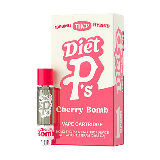PERFECTLY PURE P'S THCP/HHC 1G CARTRIDGE - CHERRY BOMB