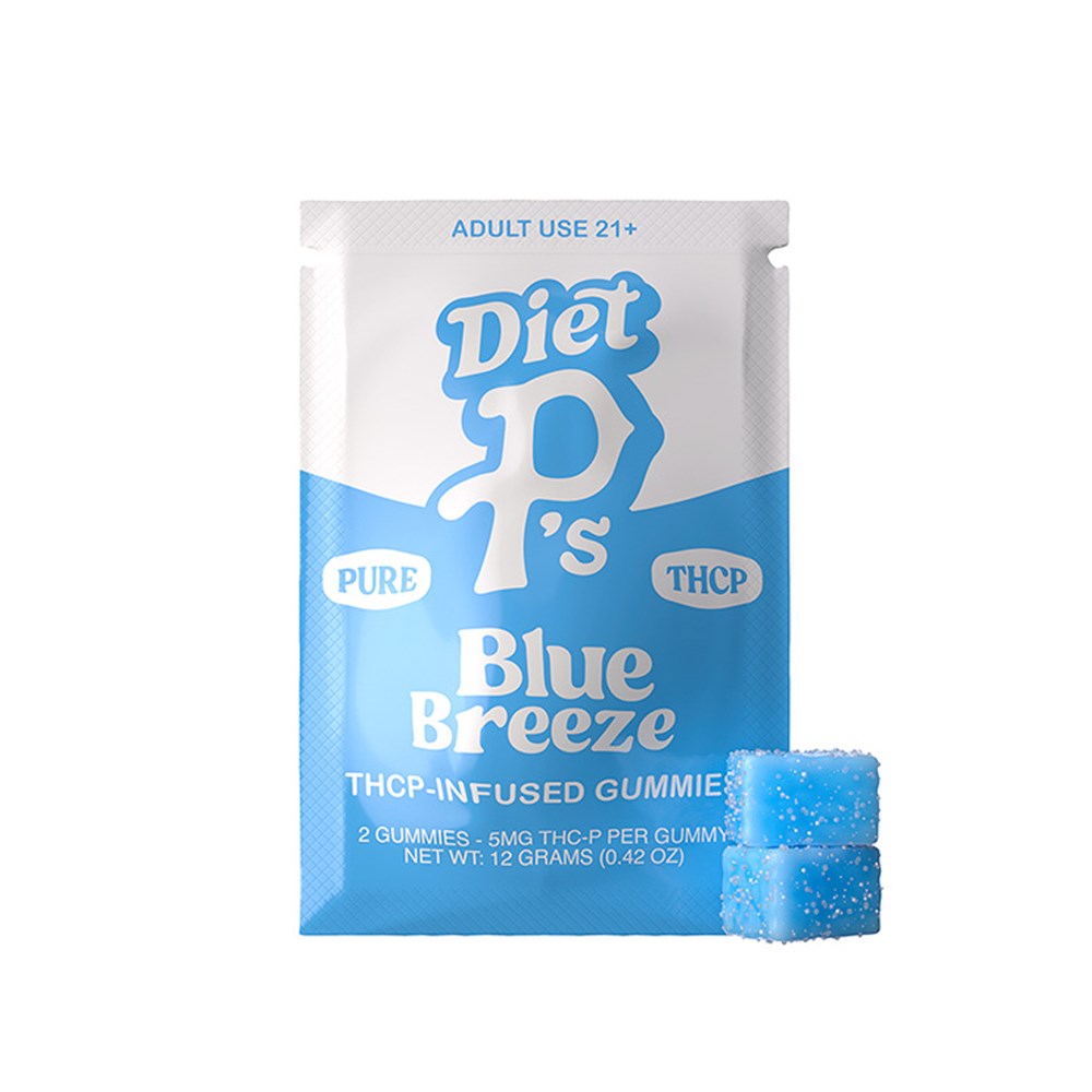 PERFECTLY PURE P'S THCP 2CTS GUMMIES - BLUE BREEZE